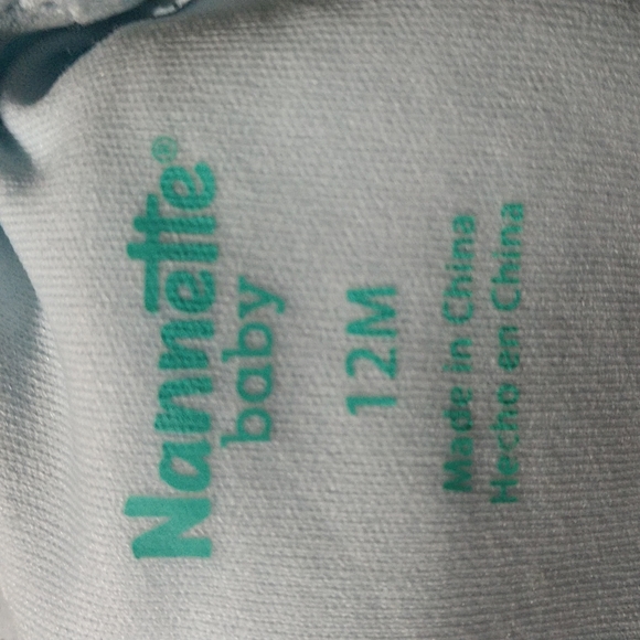 Nannette Baby Dress Beautiful Baby Blue Size 12 Months - Picture 6 of 10